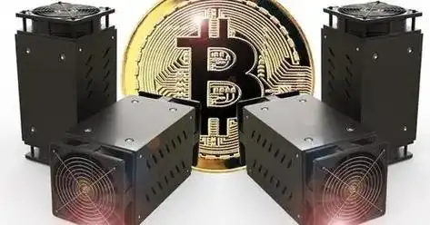 Modern Bitcoin mining farm with scalable infrastructure