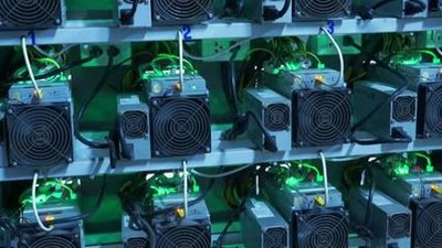 High-performance ASIC mining rig efficiently hosted with green energy