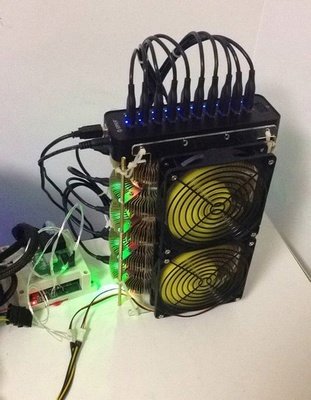 European state-of-the-art mining rig operating efficiently in CryptoNordic farm