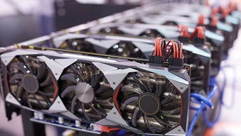 An illustration of a high-efficiency mining rig setup, emphasizing security and investment strategies post-Bitcoin halving